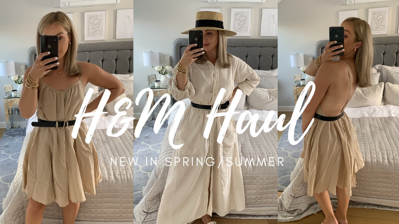 H&M HAUL | NEW IN SPRING/SUMMER