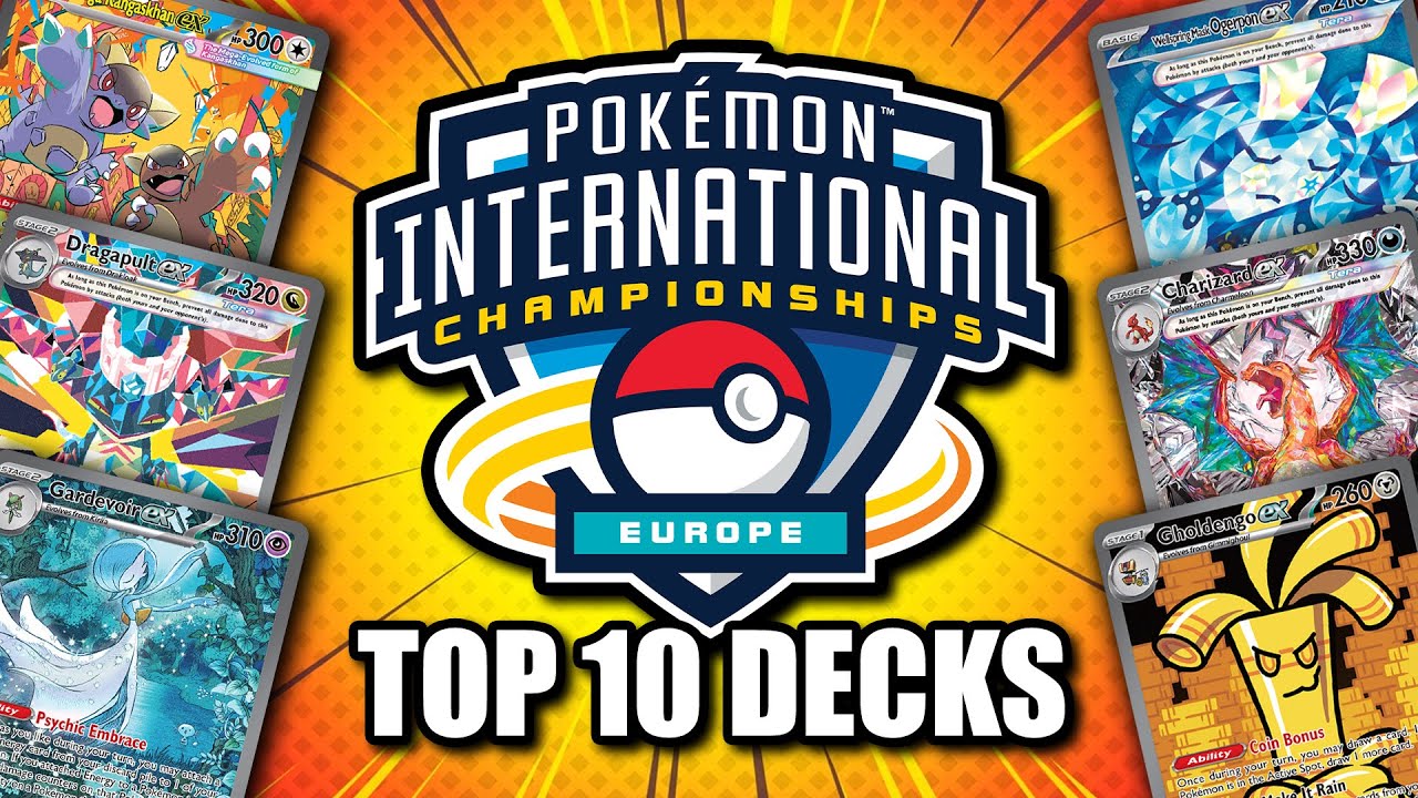 Play THESE Decks at EUIC to WIN | Top 10 Pokémon TCG Decklists