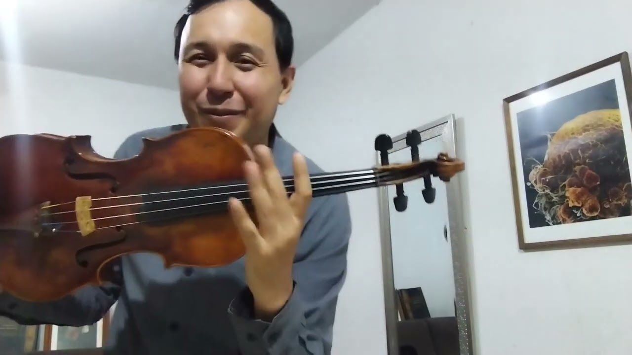 Cómo hacer armónicos en el violín. How to do harmonics in the violin