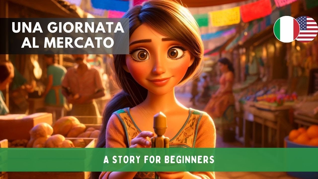 Learn How to Bargain in a Market in Italian through a Short Story (Elementary Level A2)