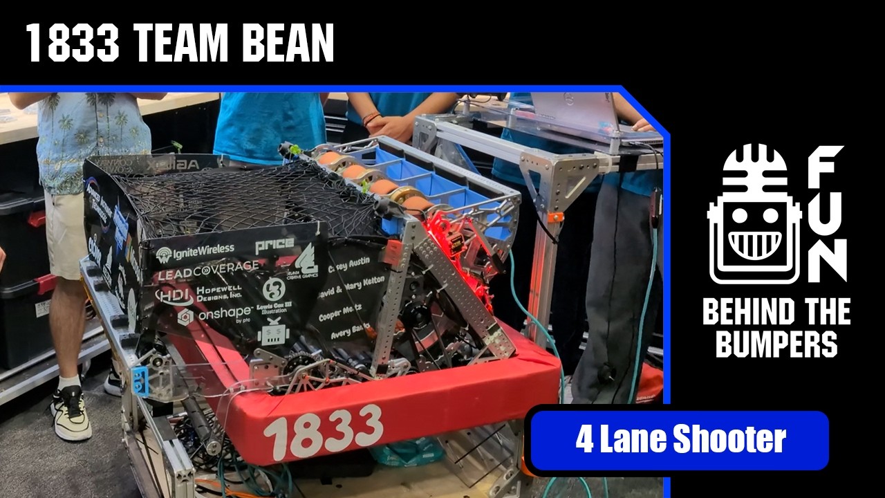 Команда BEAN 1833 | За кулисами | Восстановленный робот FRC
