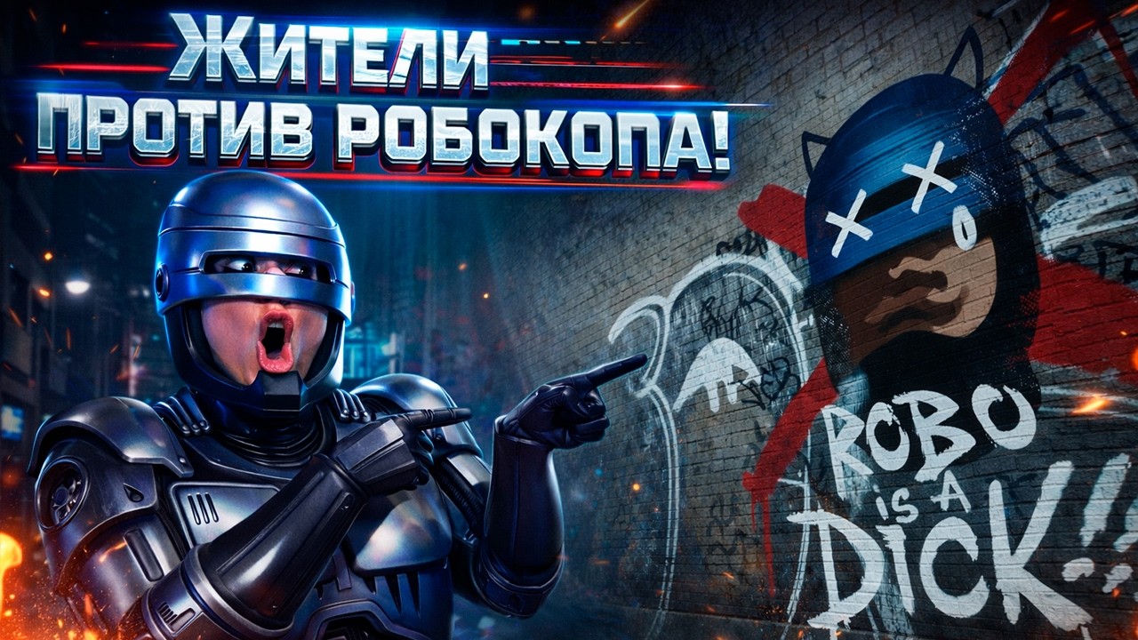 ДЕТРОЙТ, КОТИК И ШИП! 💥 RoboCop: Rogue City (6)