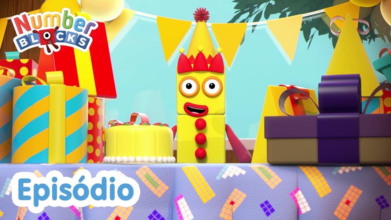 @Numberblocks em Português Brasil| Desenhos Animados | Três é Demais