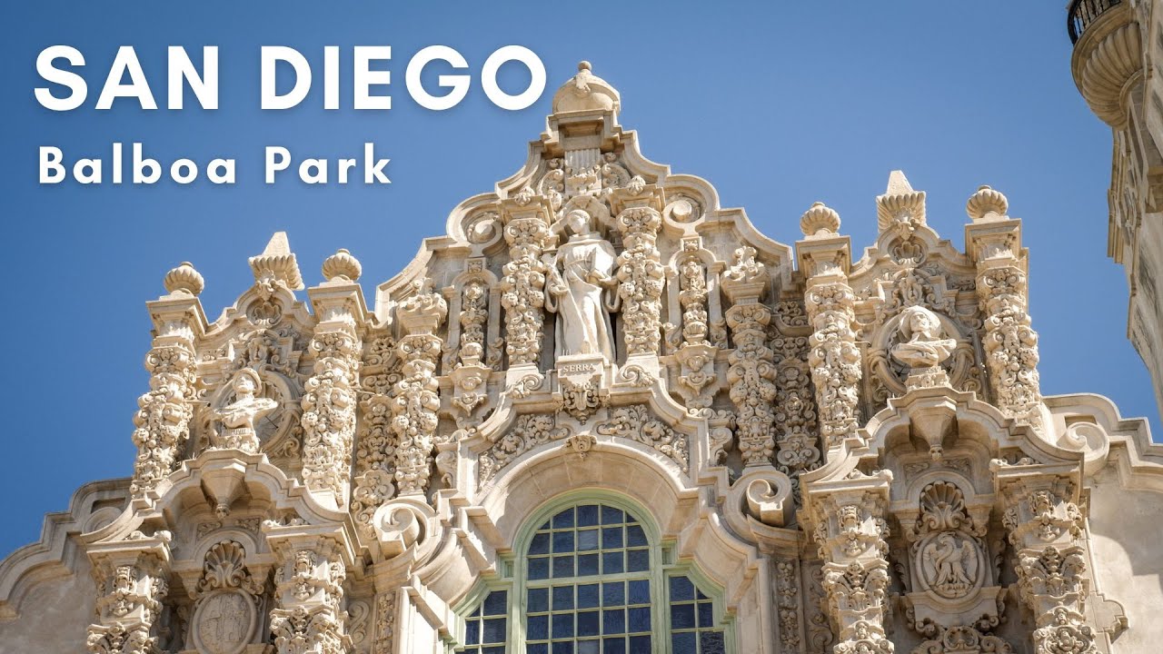 Journey through the gardens of Balboa park, San Diego - A Walking Tour.
