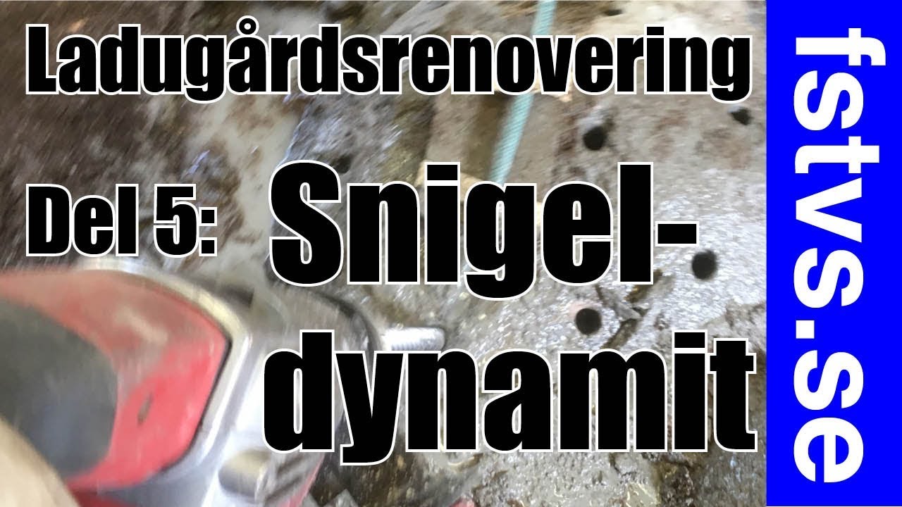 Snigeldynamit