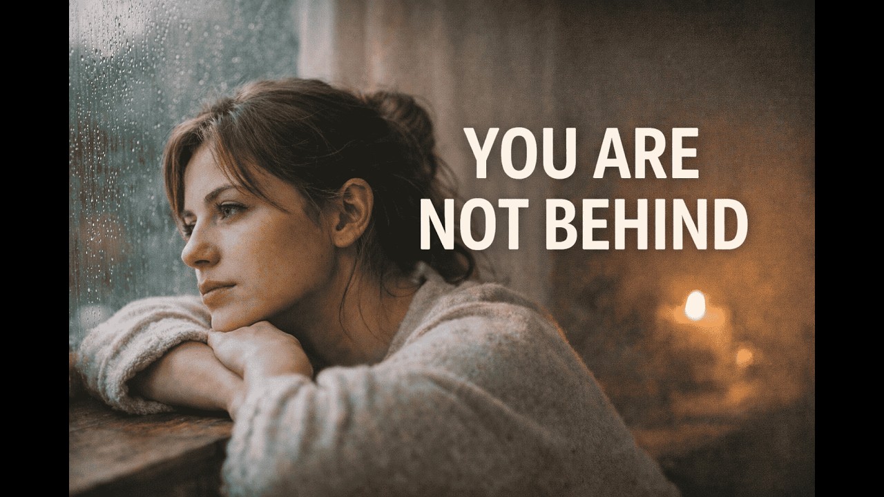 3.You’re Not Behind — You’re Moving in Your Own Time