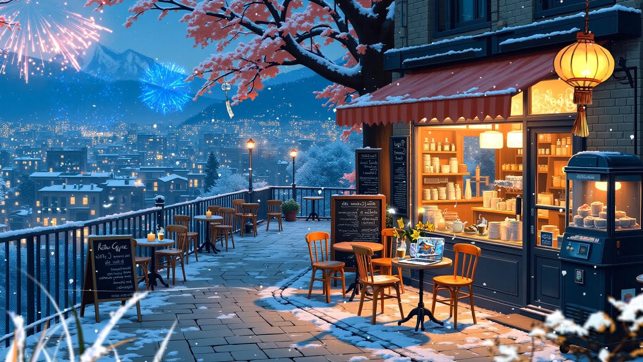 Lofi Coffee for Happy New Year 2025 🎆 Playlist make you feel motivated ~ Lofi chill-out mix to relax