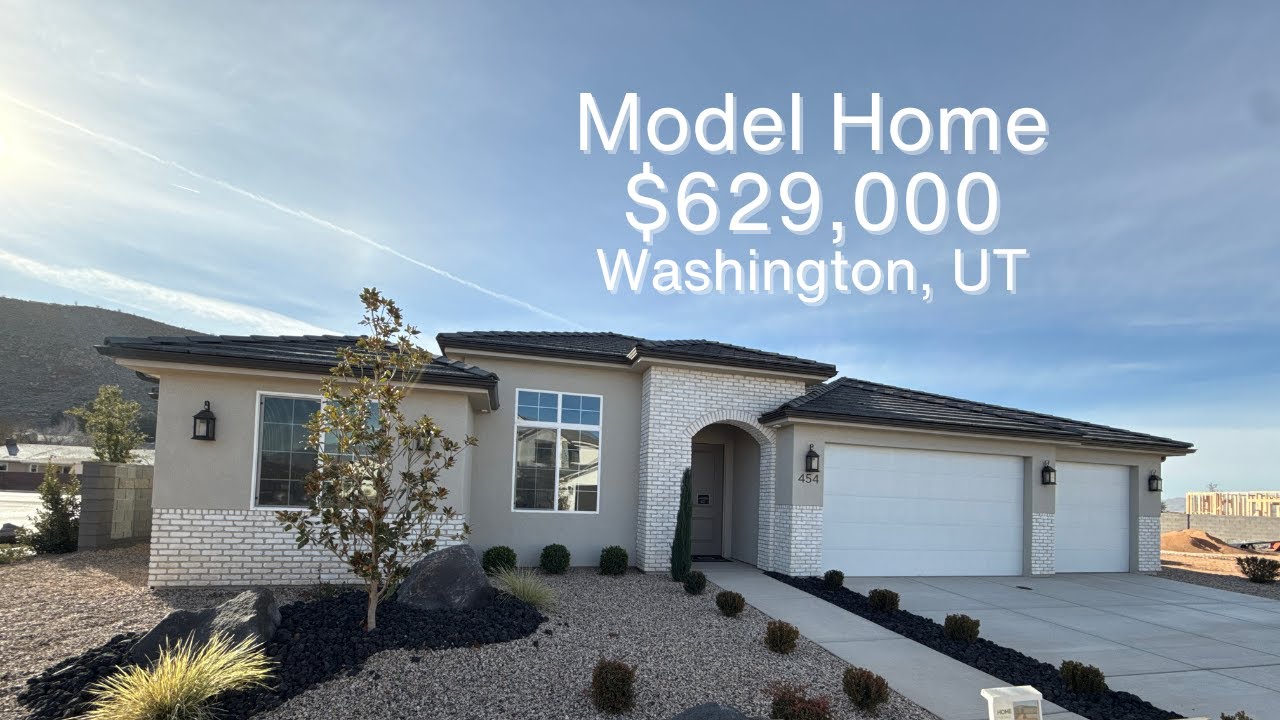 Want to own a model home in Washington, UT for $629,000?