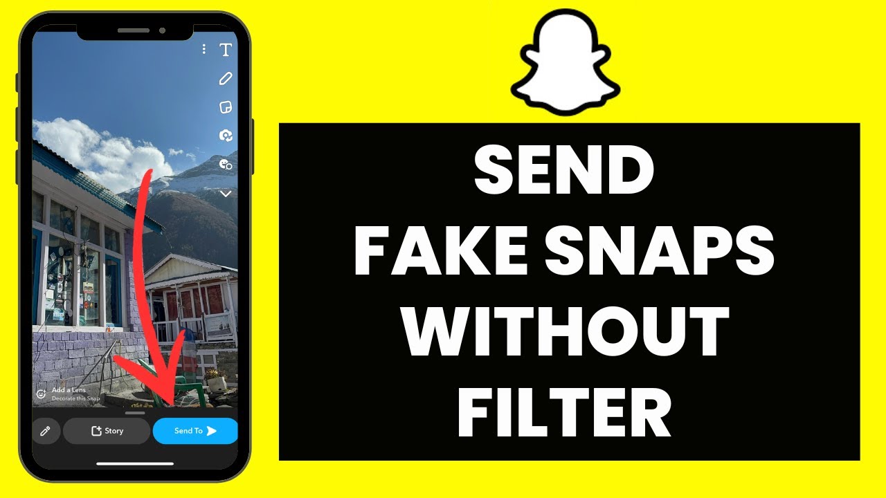 How to Send Fake Snaps on Snapchat Without a Filter (Quick & Easy!)
