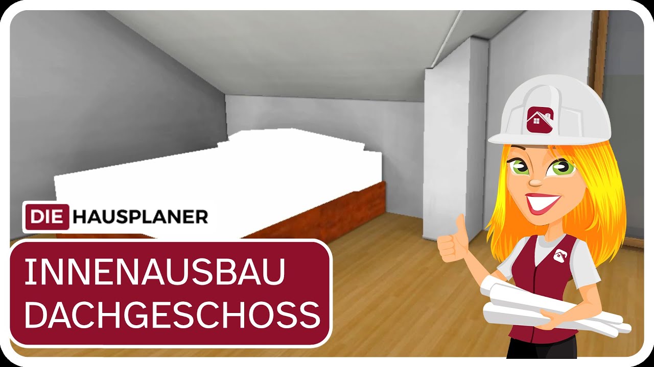 Innenausbau im Dachgeschoss mit unserem 3D HAUSPLANER
