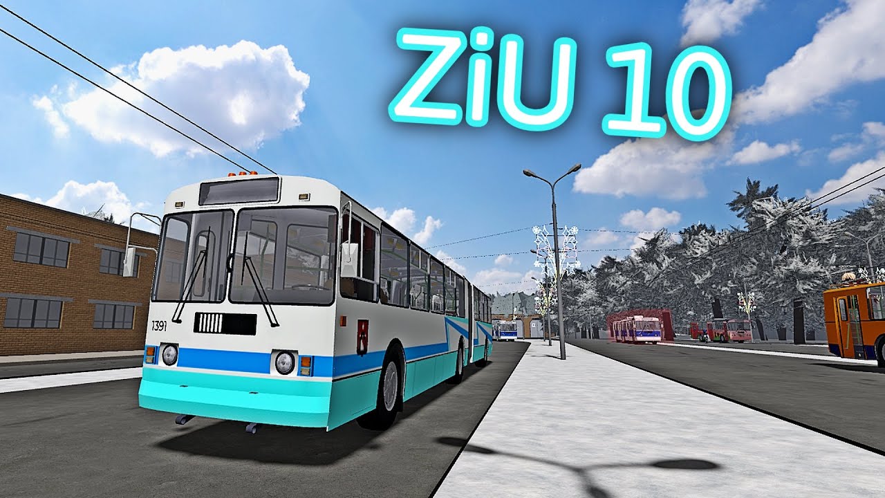 OneSkyVed's Trolleybuses Place (indev)TrP: Small Tutorial/ a nice ride with the ZiU 10 - Roblox