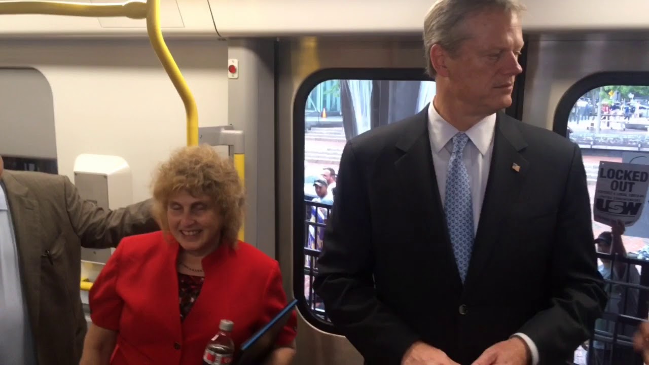 See inside the mock-up of the new Red Line train car