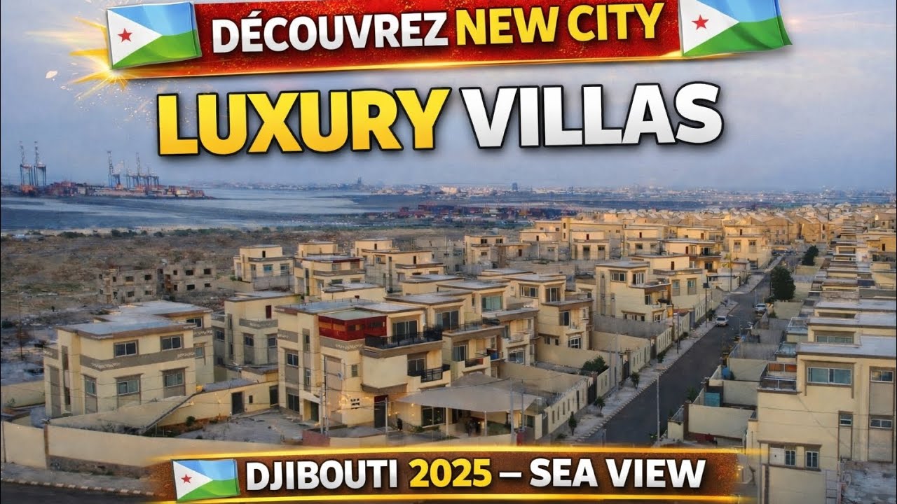 Bienvenue à New City Djibouti, un projet résidentiel exclusif qui redéfinit le luxe et le confort 🇩🇯