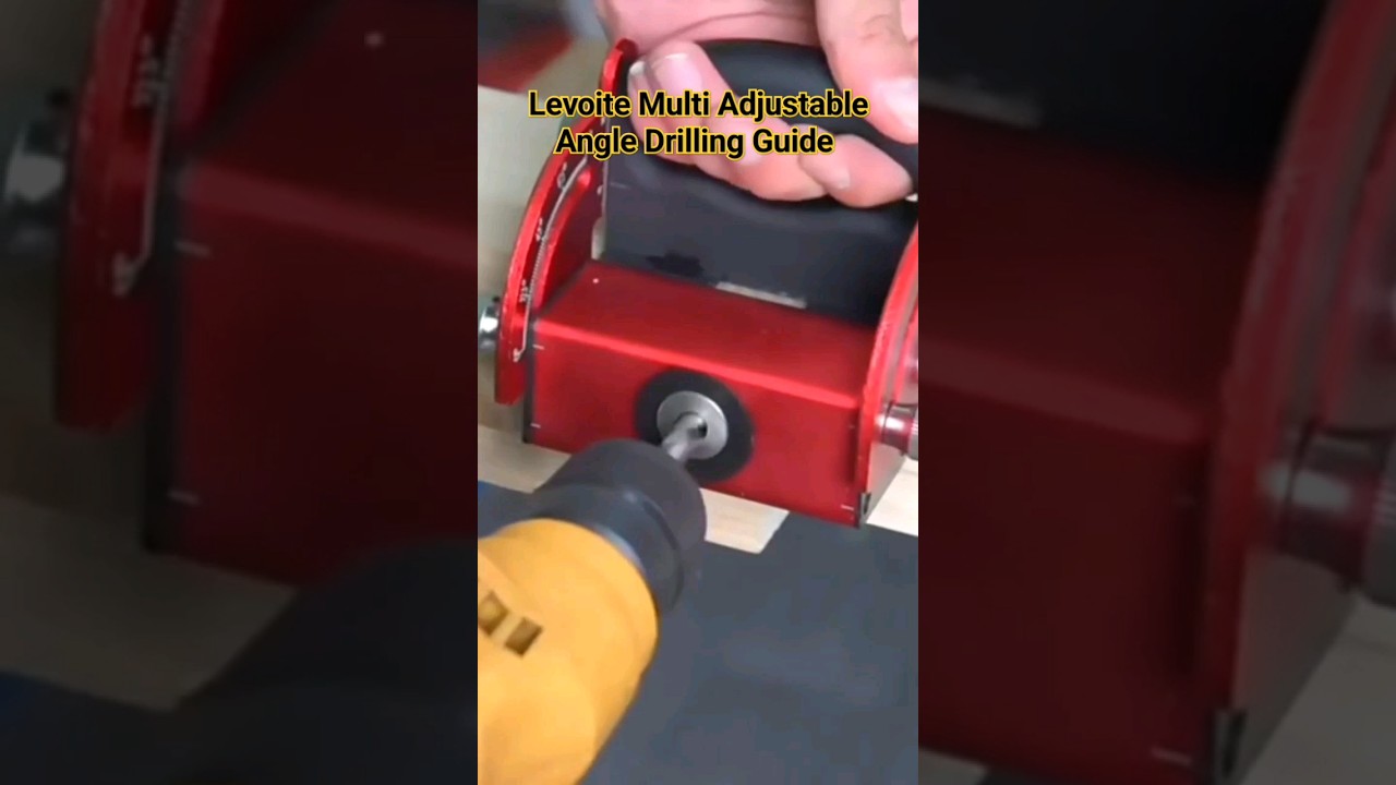 Levoite Multi Adjustable Angle Drilling Guide #amazinggadgets #tool #inventions #amazon #technology