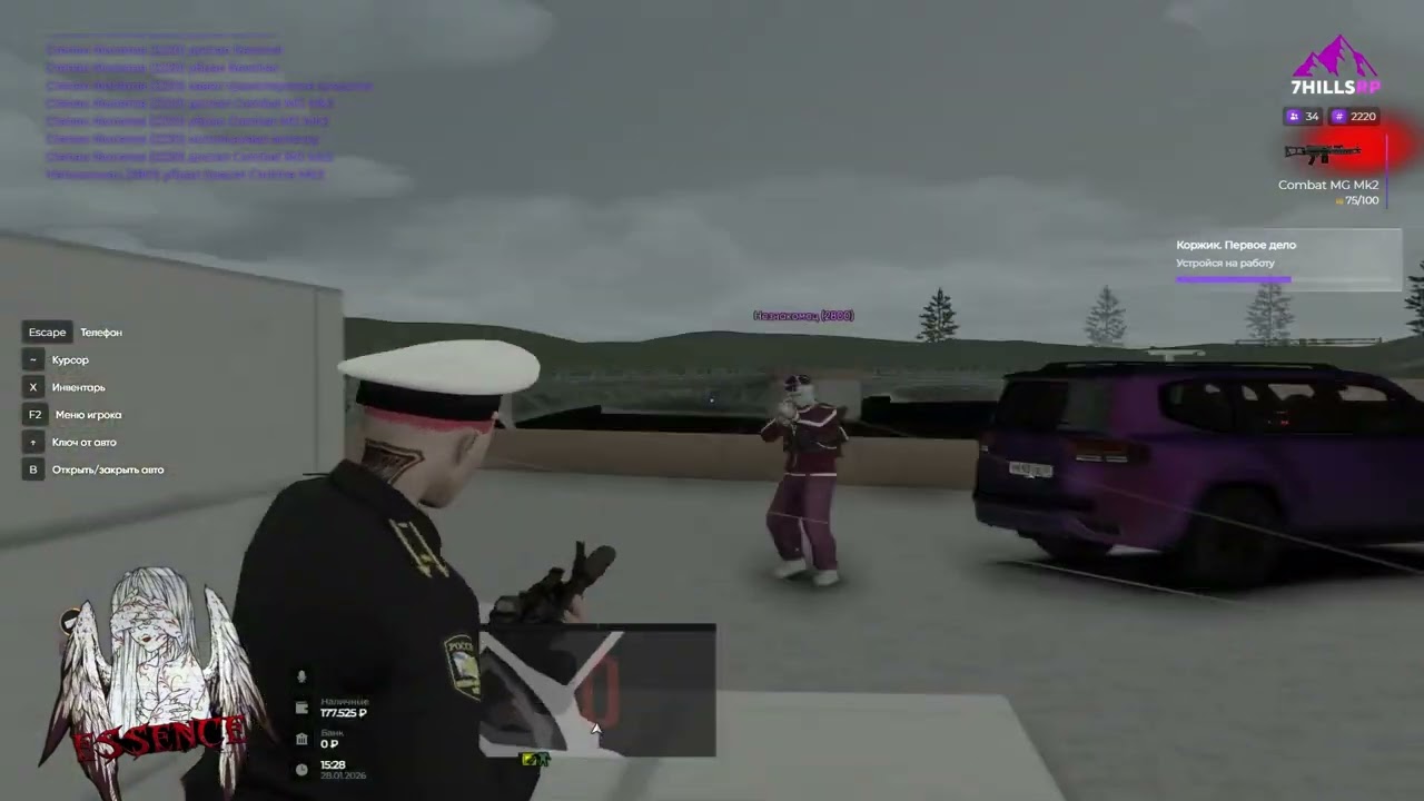 налетели фанаты на #7hillsrp