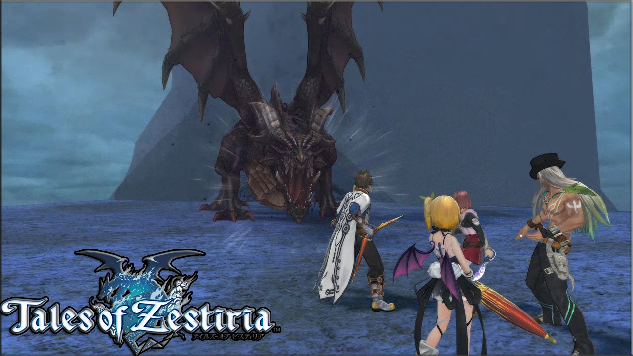 Tales of Zestiria [PS4] Playthrough Part 73 - Boss Dragon Eizen / Edna 2nd Mystic Arte