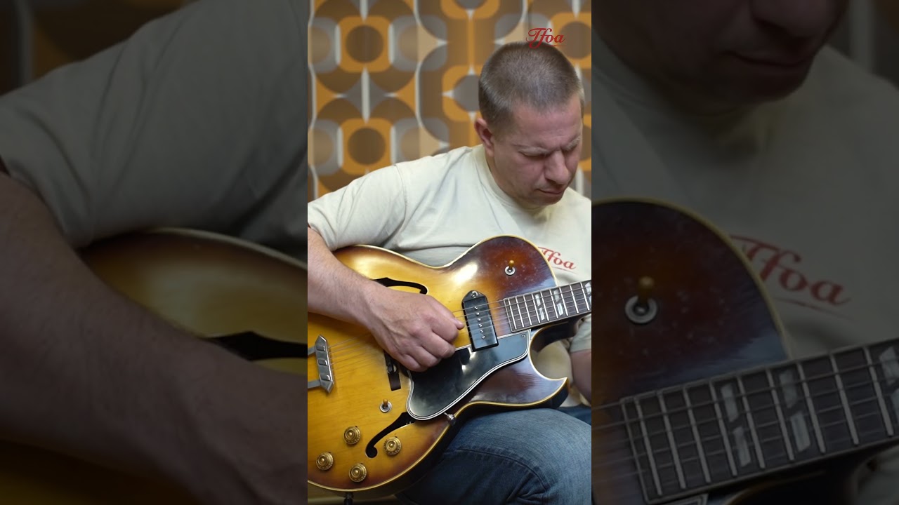 1956 Gibson ES175 Sunburst played by Tom Punt | Demo #shorts