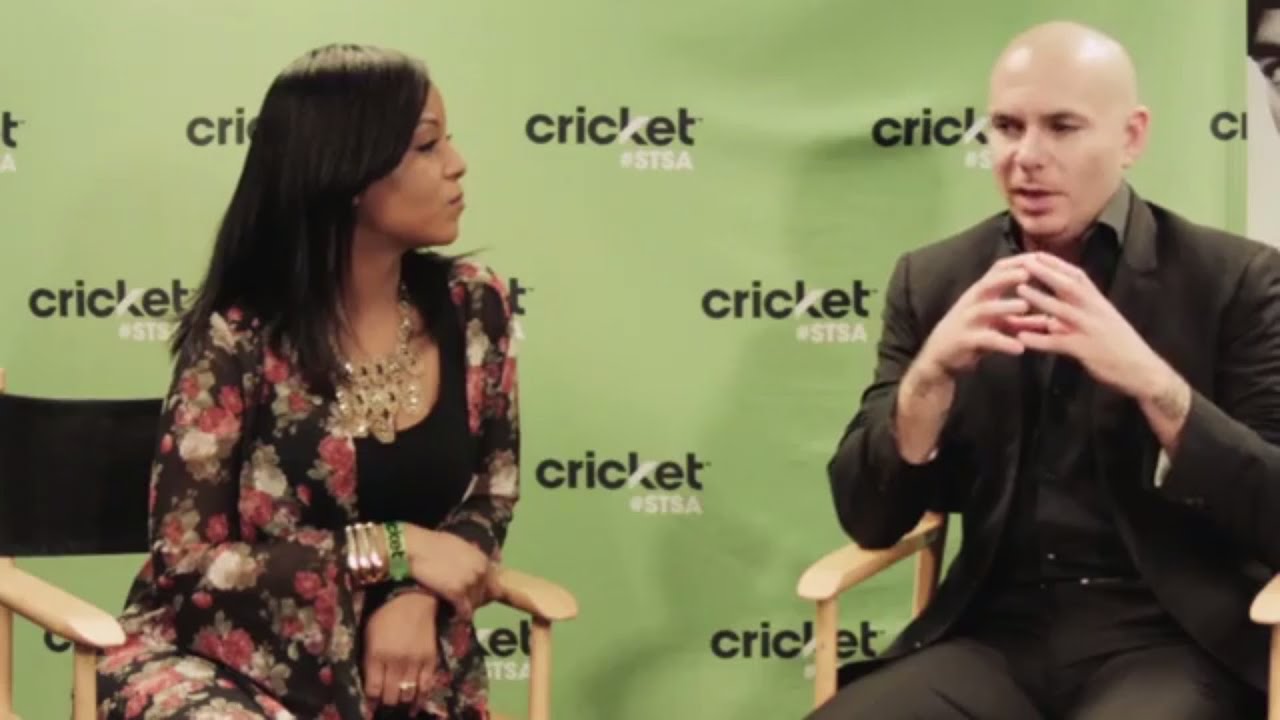 Pitbull Interview with Latoya Forever and Cricket Wireless
