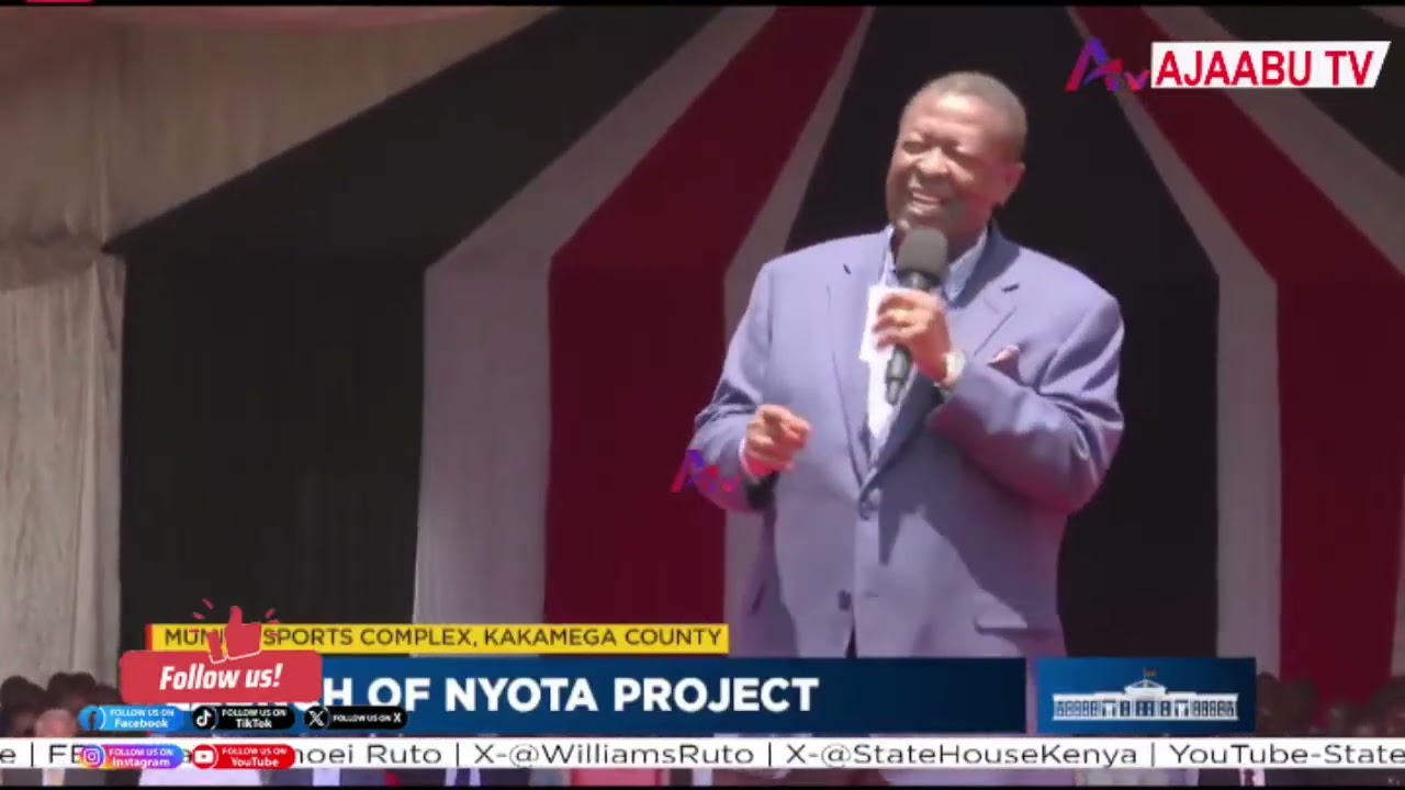 LISTEN TO WHAT MUDAVADI SAID IN MUMIAS AFTER KALONZO AND OPPOSITION LEADERS VISITING RAILA GRAVE!!