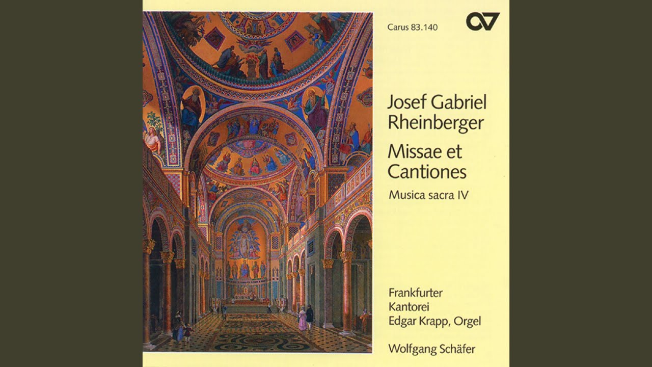 Rheinberger: 6 Religiöse Gesänge, Op. 157 - II. Ich bin des Herrn