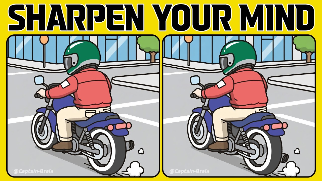 Spot the Difference: 5 Levels to SHARPEN YOUR MIND Today (A Bit Tricky)