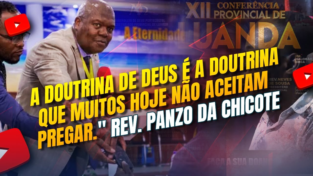 A doutrina de Deus é a doutrina que muitos hoje não aceitam pregarc| Rev. Gideão Panzo