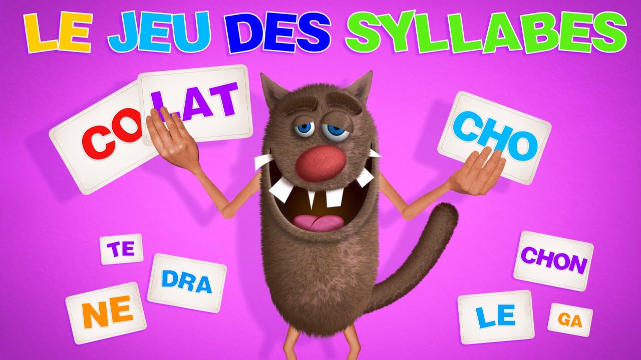 Foufou - Le Jeu Des Syllabes (The Syllables Game for Kids)  Serie 01 4k