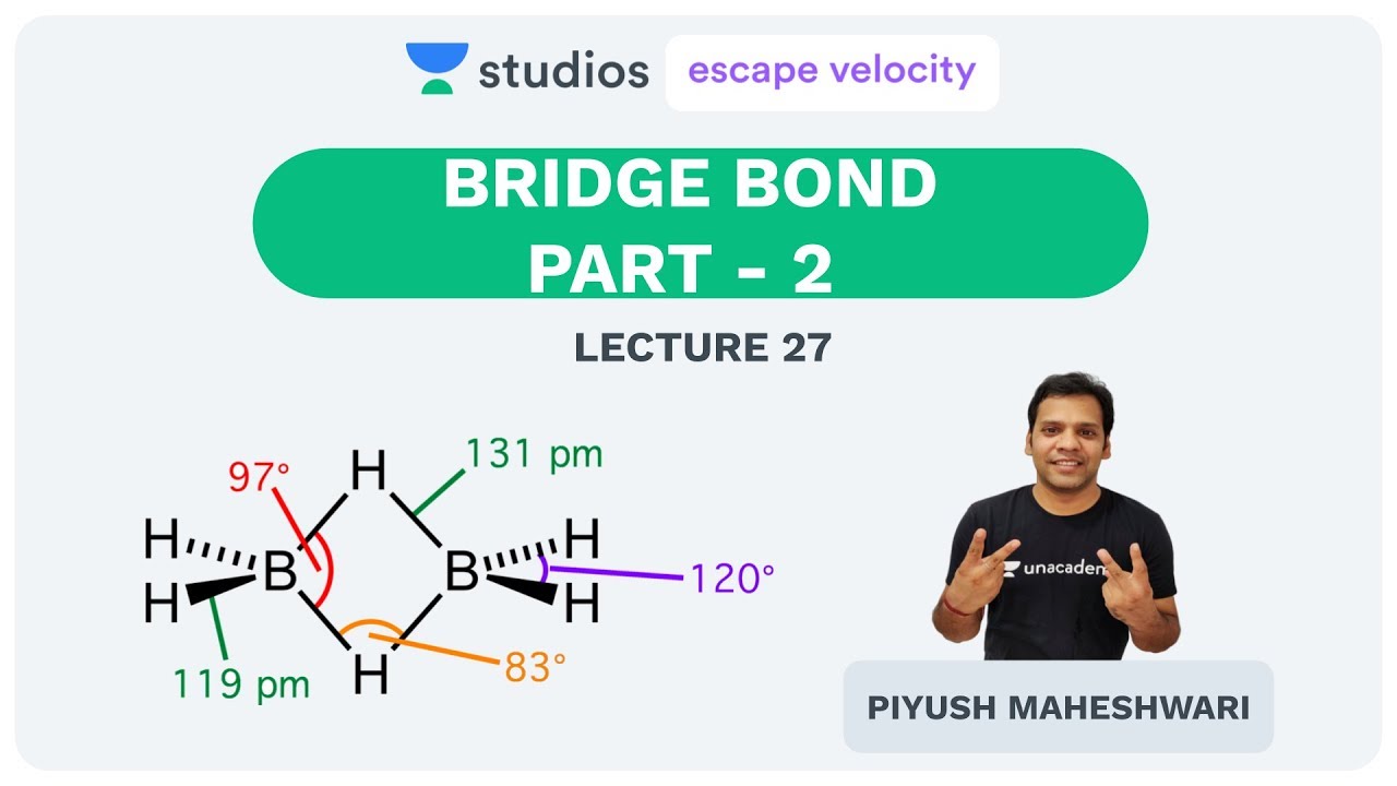 L26: Bridge Bond | Chemical Bonding (IIT-JEE) | Piyush Maheshwari