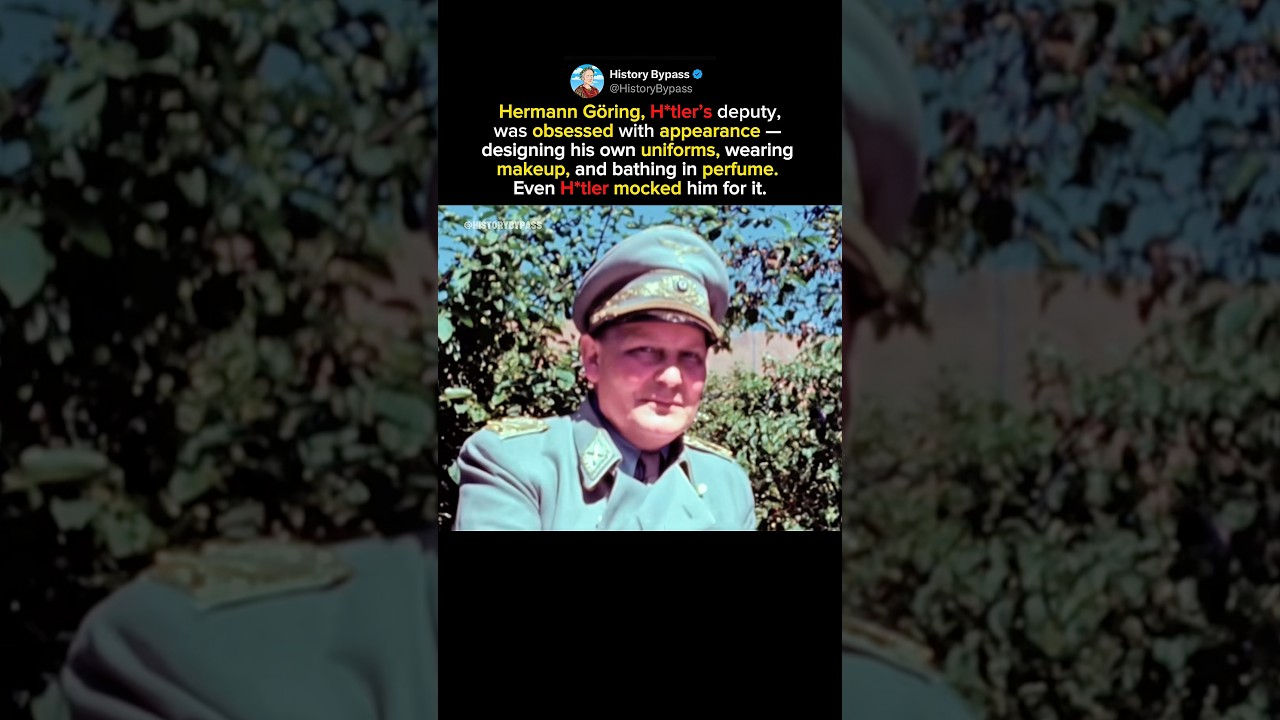 The Vainest Man of World War II #shorts