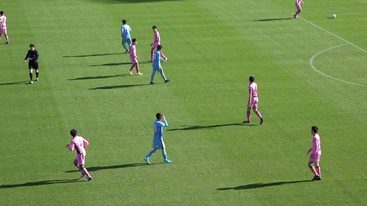 【試合前＋前半戦】日大藤沢vs桐光学園【2019年全国高校サッカー選手権神奈川県決勝】
