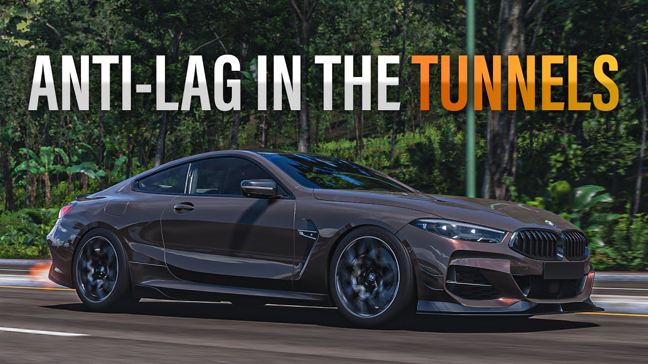 FORZA HORIZON 5 Anti-lag in Tunnel Compilation
