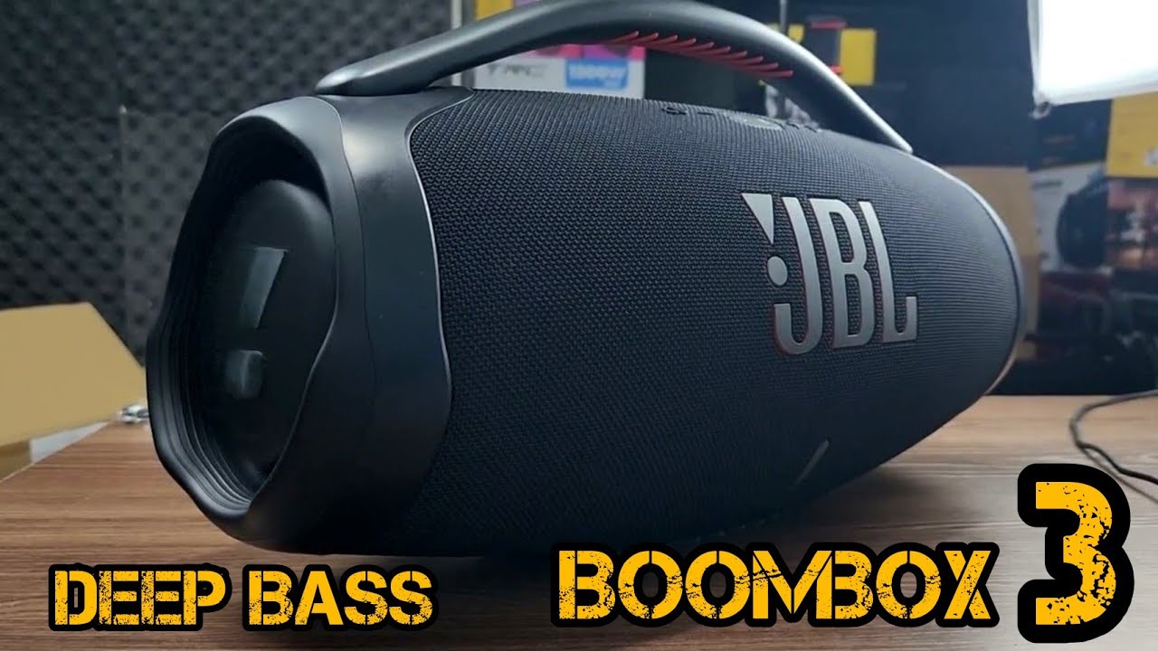 Caixa de som JBL BOOMBOX 3: Teste de GRAVES!