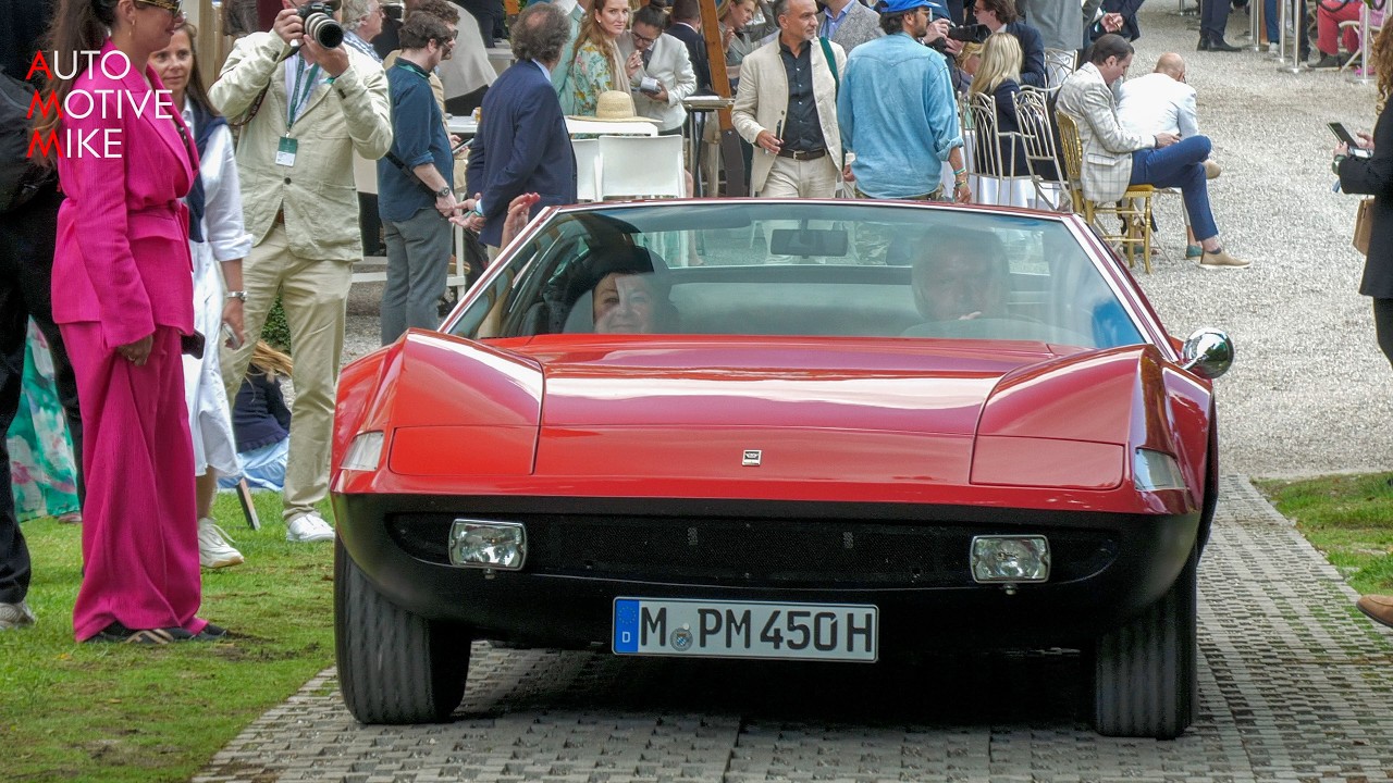 This is the 1970 Monteverdi Hai 450 GTS - Villa d'Este 2025