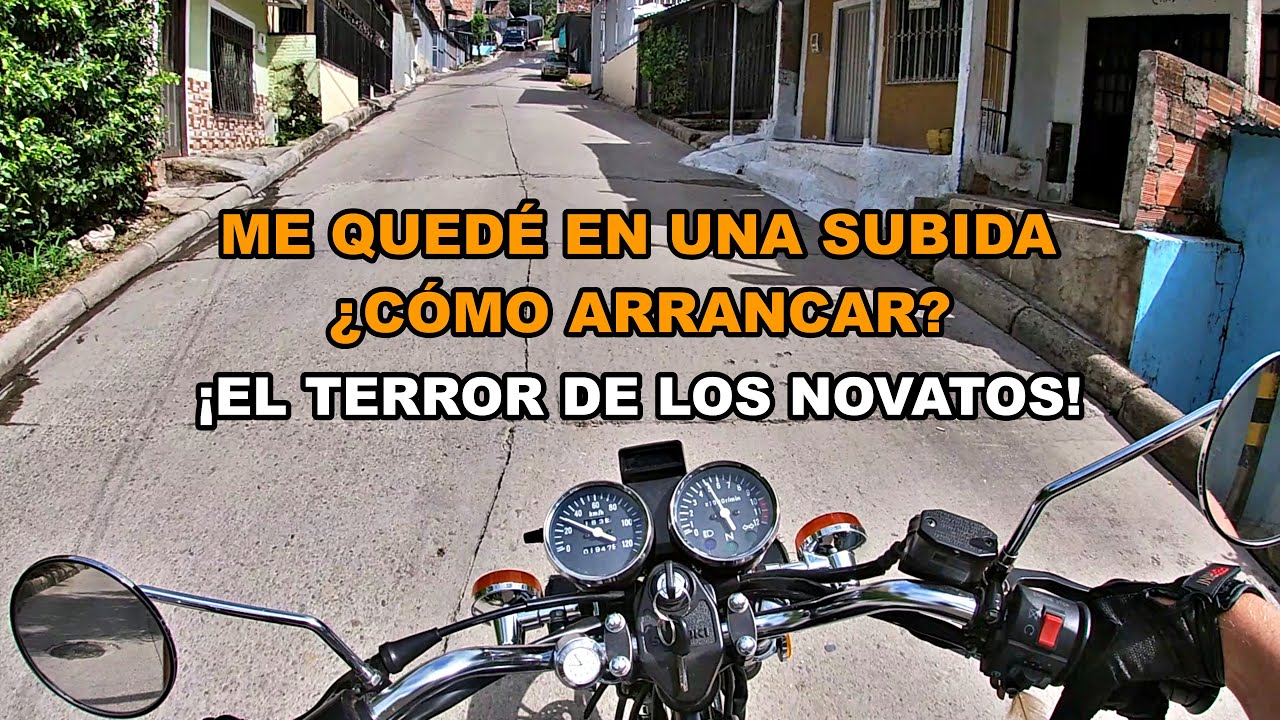 SUBIR PENDIENTES EN MOTO COMO UN PRO