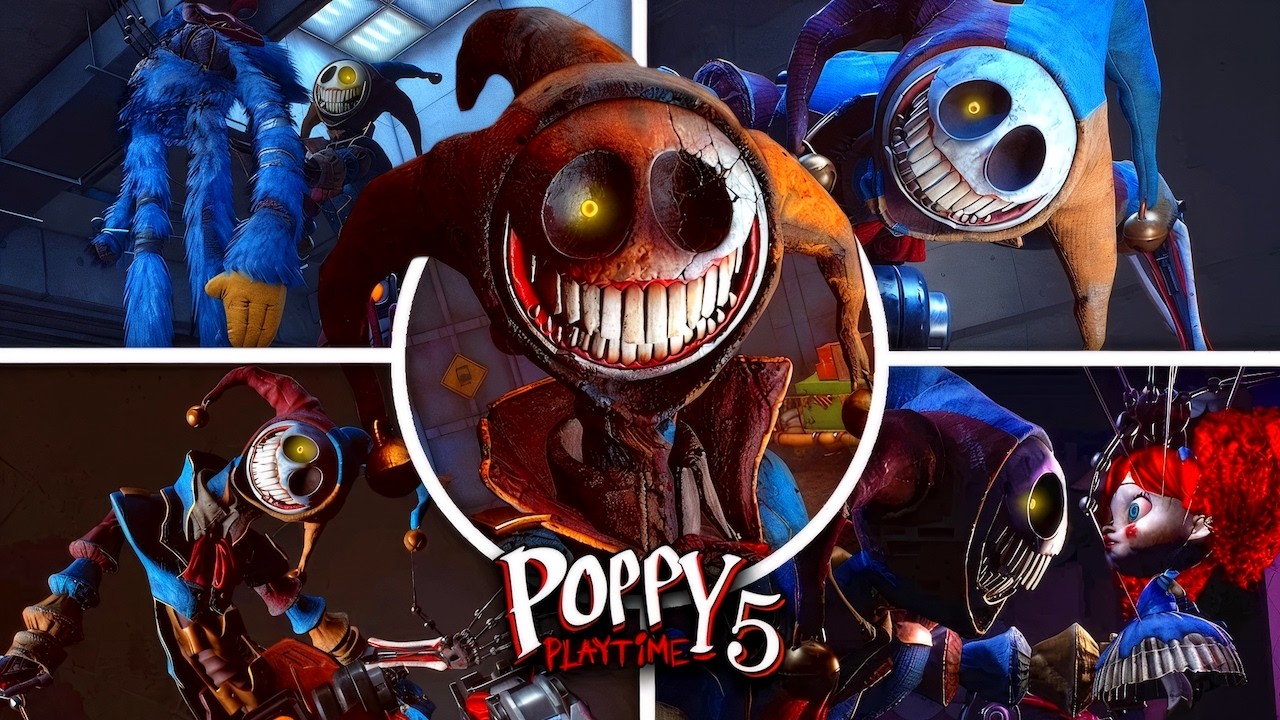 Poppy Playtime: Chapter 5 - ALL PROTOTYPE Scenes & Bossfight + Jumpscare Comparison (Showcase)