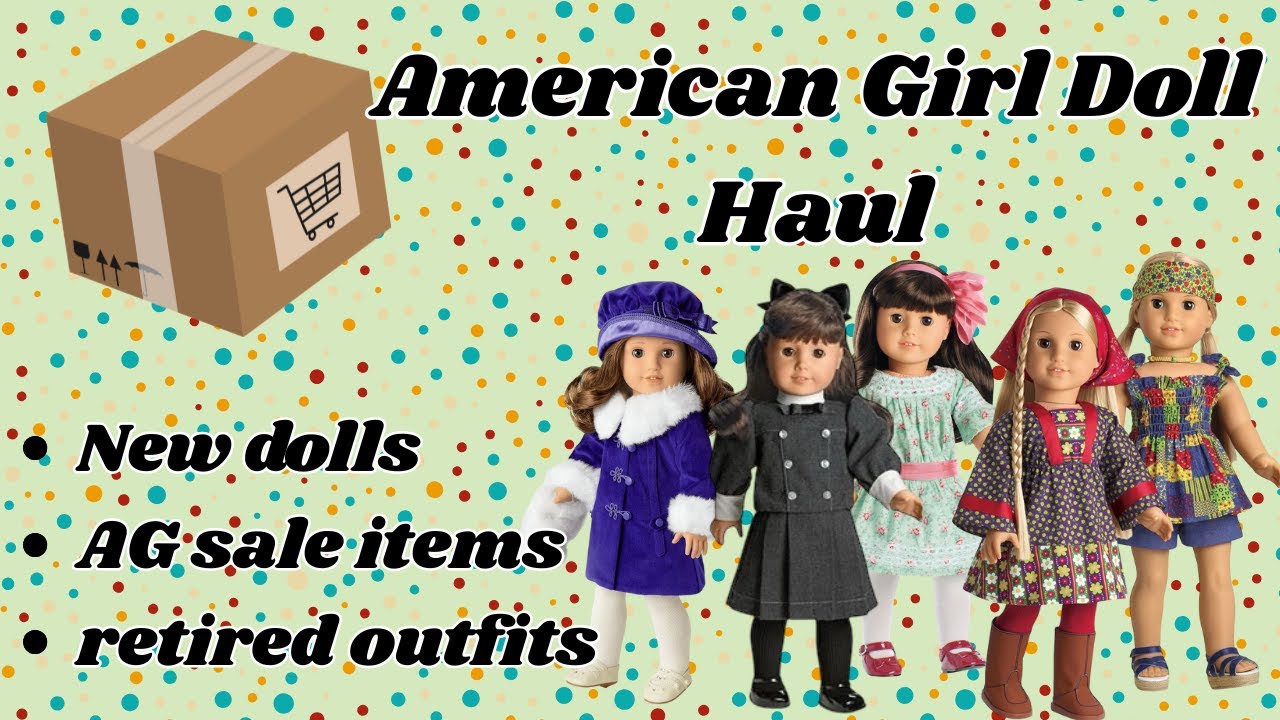 American Girl Doll Haul - Retired Outfits, Holiday Sales, & New Dolls!