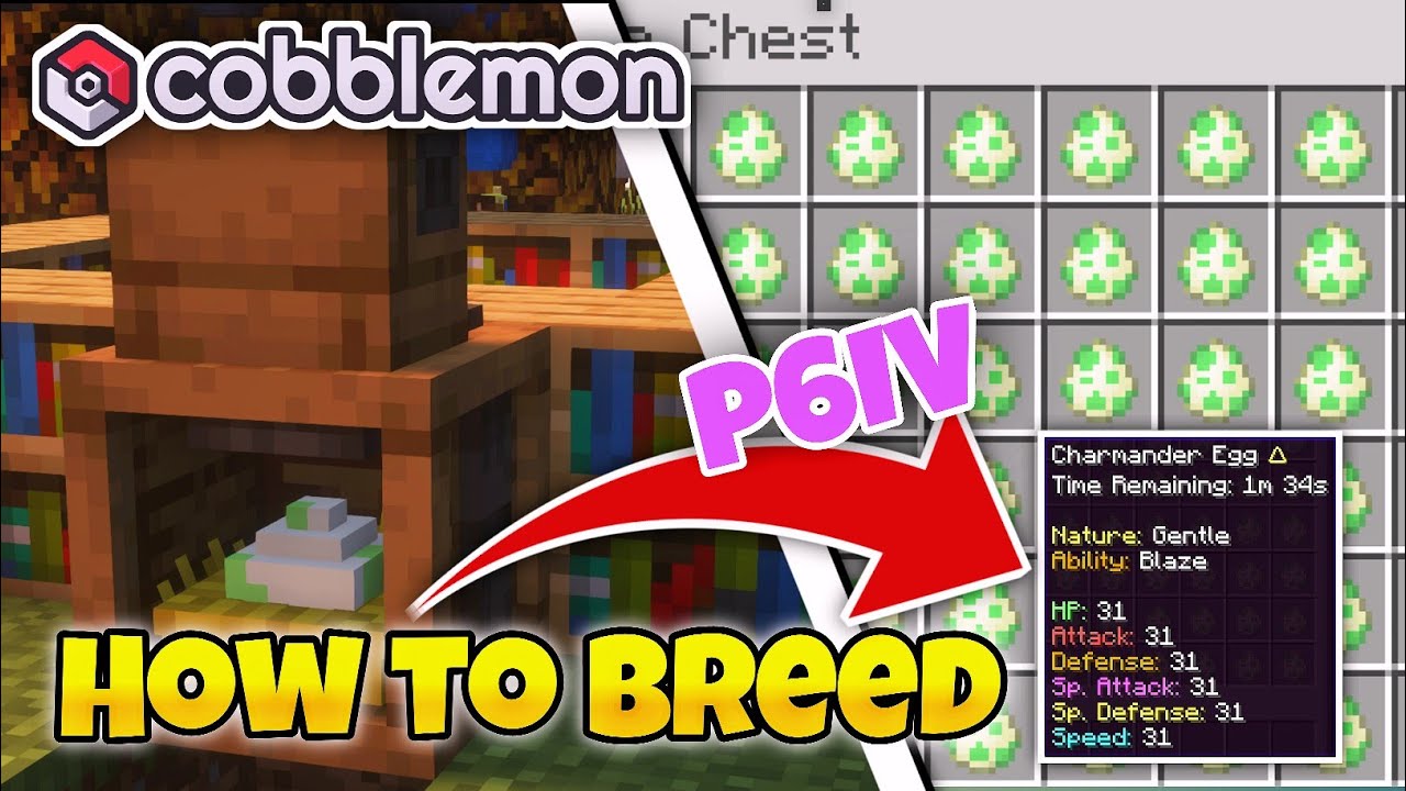 How to Breed 6IV Pok&eacute;mon in Cobblemon &ndash; Easy Method!