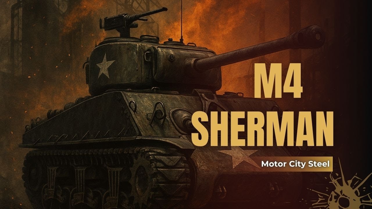 M4 SHERMAN — “Motor City Steel” (Industrial War Metal Anthem)