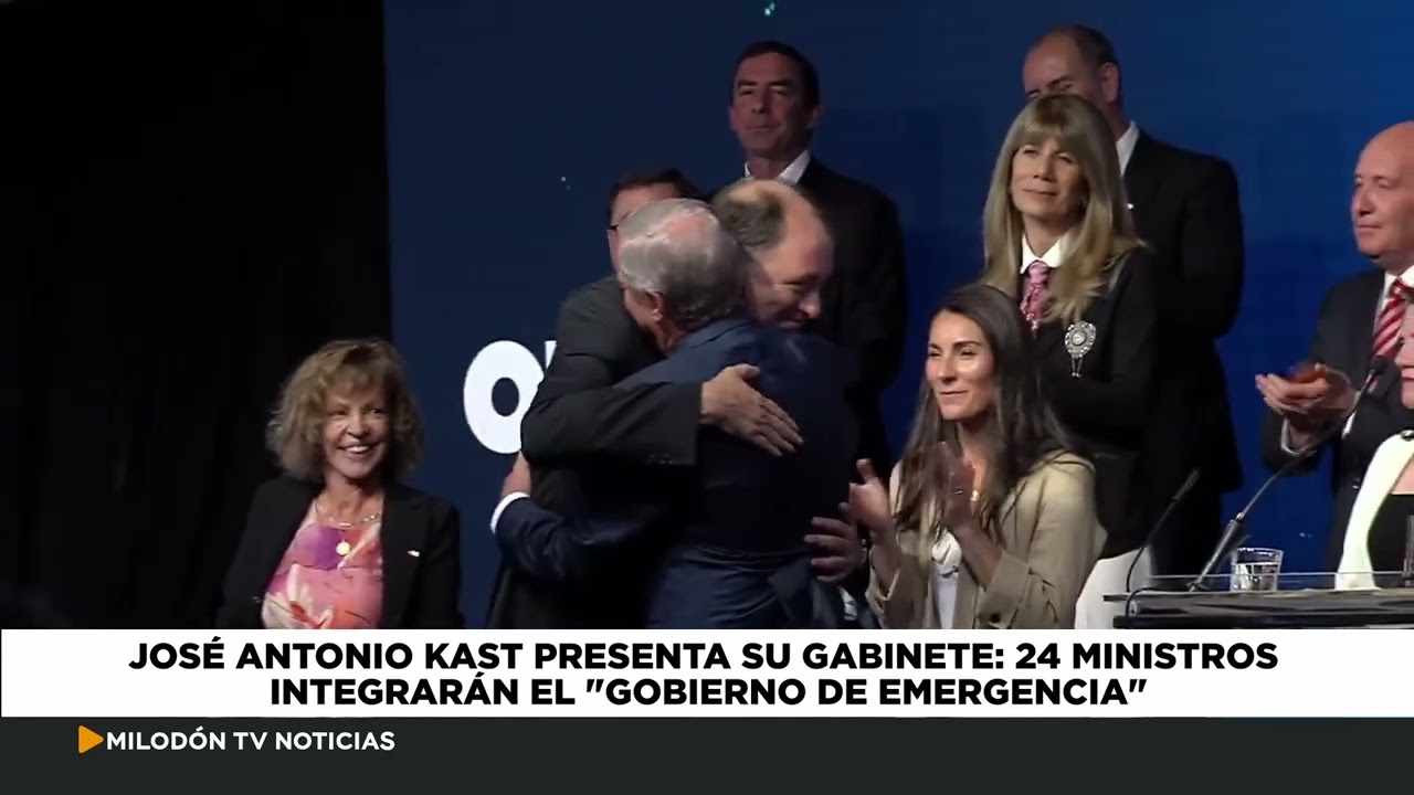José Antonio Kast presenta su gabinete