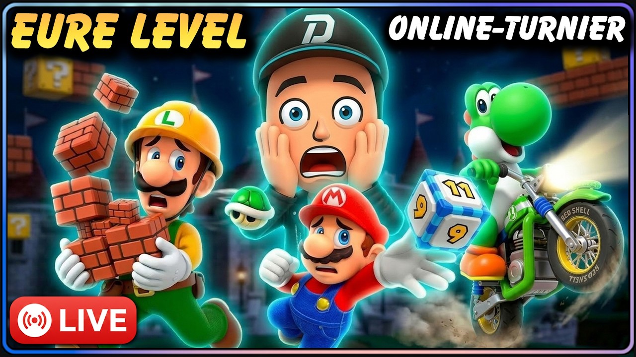 Minispiel-Turnier, VS-Rennen, Mario Maker 2, Mario Party Superstars, Mario Kart World