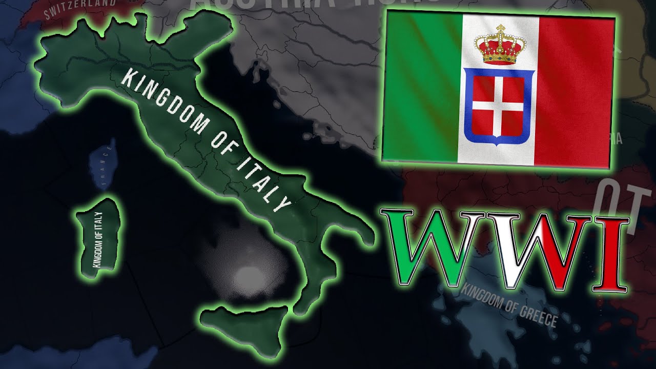 What if Italy had not betrayed The Central Powers in WWI - Hoi4 Timelapse
