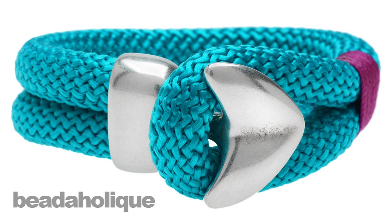 How to Make a Looped Climbing Rope Bracelet
