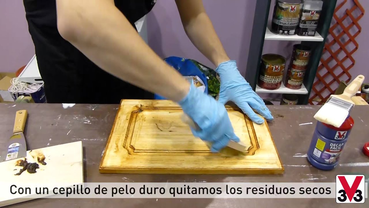 Tutorial paso a paso. Decapar muebles