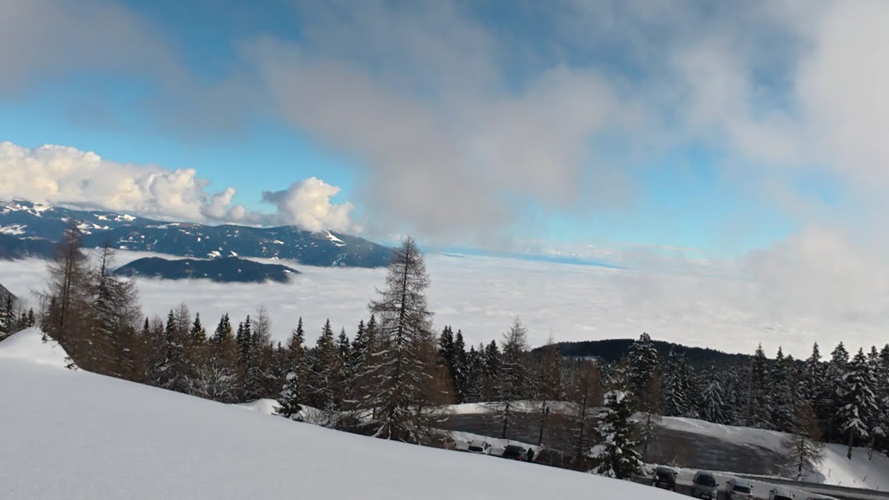 A Quiet Moment Above the Clouds at Dobratsch Mountain