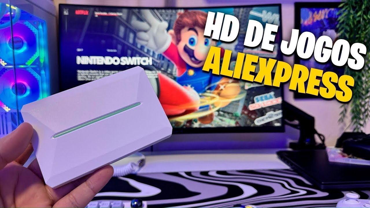 Comprei o HD de JOGOS do AliExpress - Mais de 38200 +