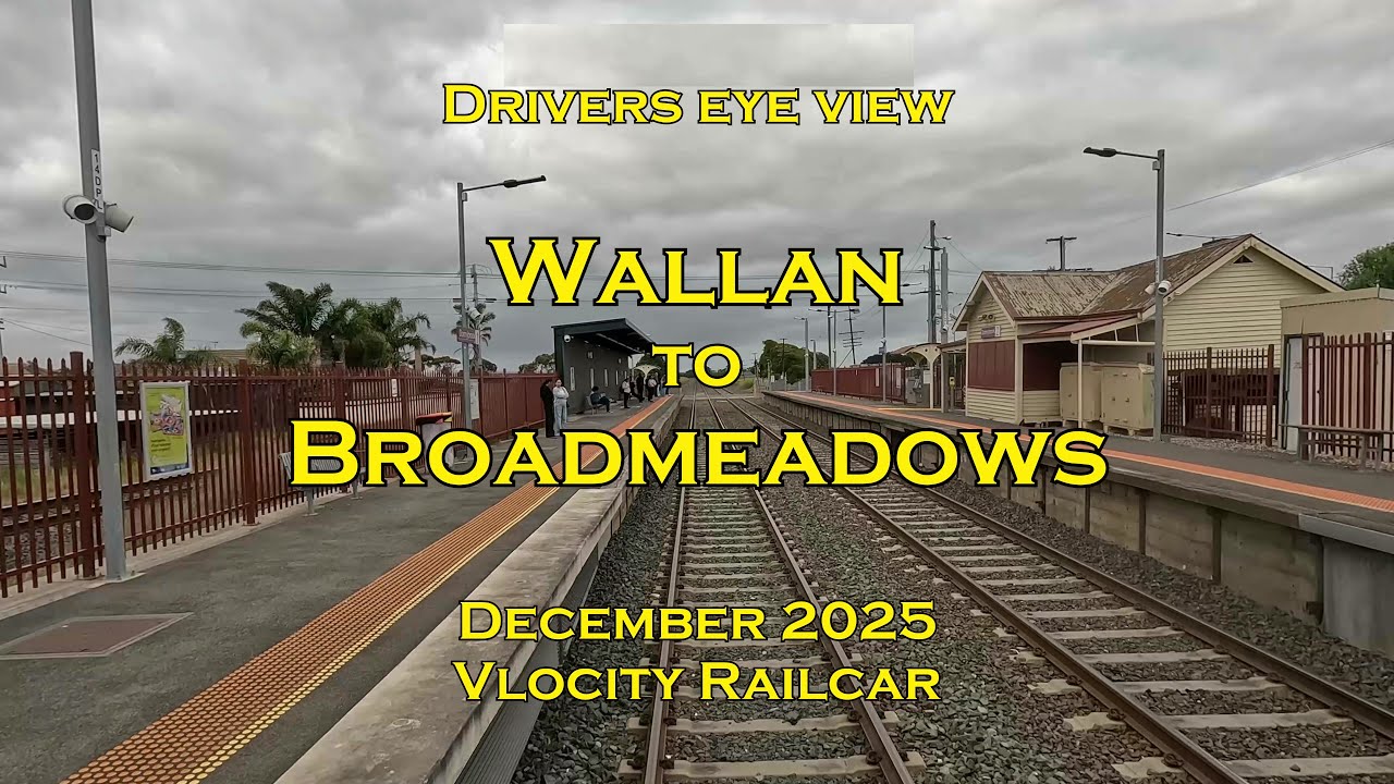 Drivers eye view, Wallan to Broadmeadows, Dec 2025