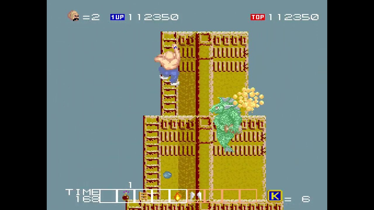 [TAS] Arcade Karnov by CoolHandMike in 06:06.82