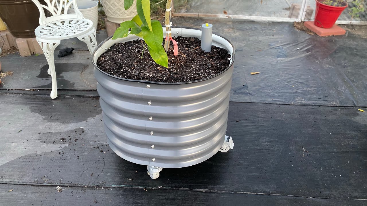 #VEGO GARDEN Самополивная кашпо на колесах❤️😊💚