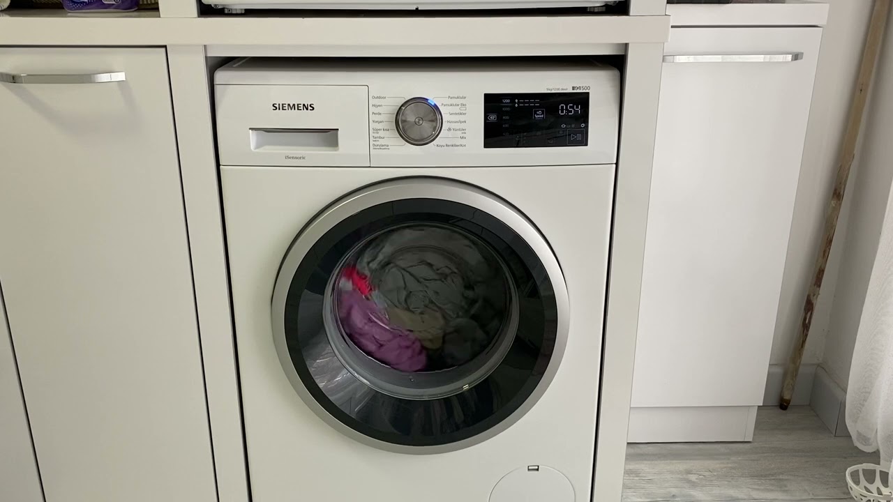 #siemens iq500 çamaşır makinesi pamuklu 40
