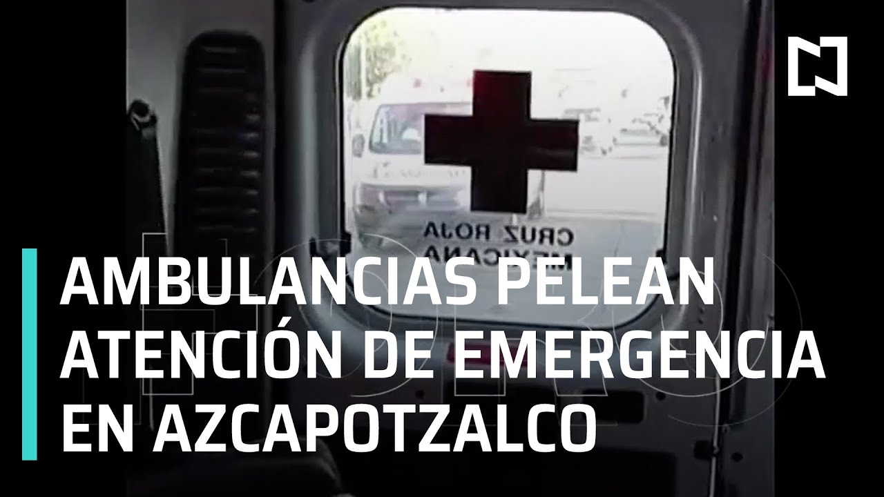 Paramédicos de ambulancias ‘patito’ se enfrentan con paramédicos de la Cruz Roja - Las Noticias